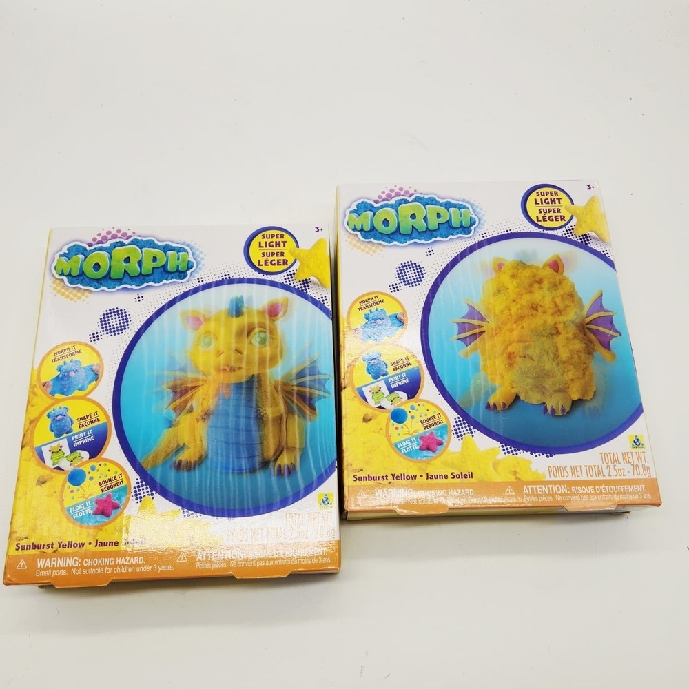 Morph Sunburst Yellow Dragon Moldable Foam Kit Super Light 2 Pack‎ New